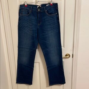 Banana Republic Premium Dark Blue Straight Leg Jeans